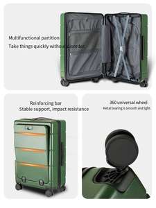 Nuova fabbrica di moda OEM ODM Design 20 pollici bagaglio anteriore tasca aperta per i giovani - Product Image 6