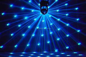 Nhà máy mới 100W sao băng búa <span class=keywords><strong>DMX</strong></span> di chuyển đầu Ánh sáng chùm strobemagic bóng 4in1 RGBW Disco Laser <span class=keywords><strong>LED</strong></span> nguồn - Product Image 2