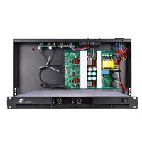 Amplificateur de puissance numérique professionnel 600W*2 RMS format 1U, classe D, 2 canaux, amplificateur de son haute performance