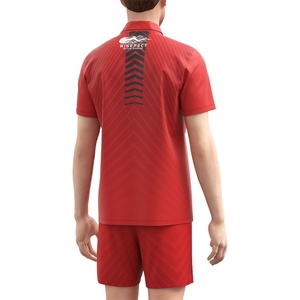 เสื้อผ้ากีฬาสำหรับผู้ชายลดราคา เสื้อวิ่งออกกำลังกาย เสื้อคลับกีฬา ชุดกีฬาแบบกำหนดเองได้ MOQ ต่ำ ชุดนักกีฬาเน็ตบอล กางเกงขาสั้นสำหรับเทนนิส - Product Image 6