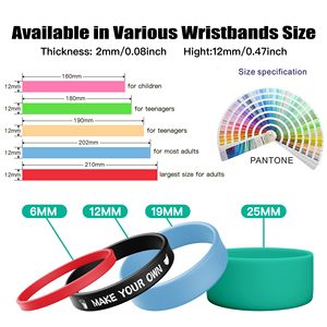 Pulsera de Silicona Personalizada al por Mayor con Logotipo, Ajustable, para Publicidad, Eventos, Regalo, Hecha de Goma - Product Image 2