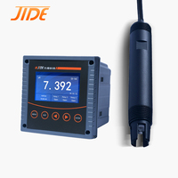 Sensor pH JIDE APS-320T untuk Asam dan Basa Kuat, Sensor Cairan Limbah Elektroplating, Dapat Disesuaikan, Dukungan OEM