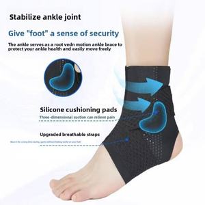 Attelle de cheville réglable respirant Compression soutien de la cheville pour hommes femmes entorse chevilles enveloppement stabilisateur Ligaments - Product Image 4