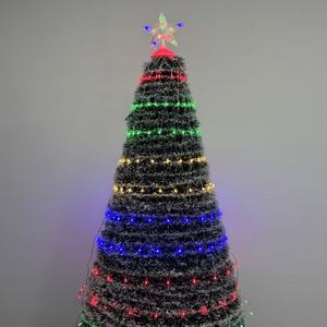 Árbol <span class=keywords><strong>de</strong></span> <span class=keywords><strong>Navidad</strong></span> <span class=keywords><strong>de</strong></span> <span class=keywords><strong>Mesa</strong></span> <span class=keywords><strong>de</strong></span> 3.5 Pies que Ahorra Espacio con 200 Luces LED, Fácil Montaje y Opción <span class=keywords><strong>de</strong></span> Alimentación USB para Decoración <span class=keywords><strong>de</strong></span> Oficina o Dormitorio - Product Image 3