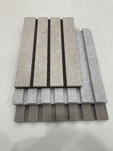 Pannello Acustico Moderno con Taglio Laser <span class=keywords><strong>a</strong></span> V, in Fibra di Poliestere, Decorativo e Fonoassorbente - Product Image 2