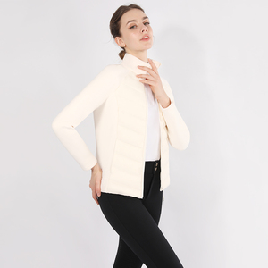 Veste d'équitation personnalisée pour femmes, rembourrage 90% duvet de canard blanc, vestes pour femmes, vêtements d'équitation - Product Image 5