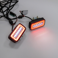 Luces LED Ahumadas para Parachoques Trasero, Luces de Niebla y Reversa para Mercedes-Benz Clase G W463 G63 G500 G550 2004-2018, Juego de Lámparas de Actualización