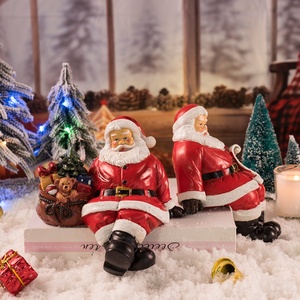 Cross-Border Santa Claus Tabletop Ornament Home Christmas Gift Scene Christmas Decoration Resin <b>Craft</b> - Product Image 6