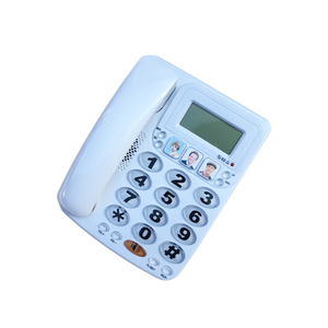 โทรศัพท์ ID ผู้โทรเวอร์ชัน<span class=keywords><strong>ภาษา</strong></span>อังกฤษพร้อมแฮนด์ฟรีสำหรับโทร<span class=keywords><strong>ศัพท์</strong></span>สายบ้านสำนักงาน - Product Image 2