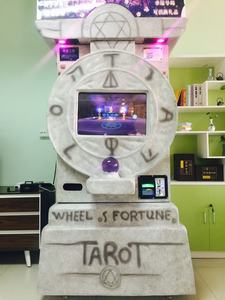 Máquina de Predicción con Bola de Cristal Mágica, Táctil, con Espectáculo de Luces de Colores, Imprime Cartas de la Fortuna para <span class=keywords><strong>Visitantes</strong></span> y Familiares - Product Image 4