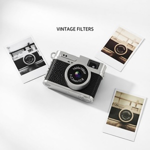 Appareil photo numérique de style rétro avec filtre à film <span class=keywords><strong>vintage</strong></span>, compression, prise en charge 128 Go, caméscope miniature pour enfants, appareil photo jouet - Product Image 1