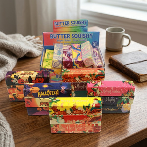 Christmas Theme <b>Fidget</b> <b>Toy</b> Set Colorful Portable Stress Relief <b>Toy</b> Gift <b>Pack</b> for Kids Party Favors - Product Image 4