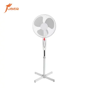 Juber Favourable One Price Deal Crossing Base 220V, 16 Inch Electric oscillating pedestal Fan Stand Fan/