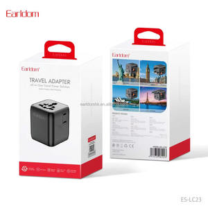 Earldom 2500W Max All in One design Worldwide Travel Charger Multi Plug <b>Adapter</b> Universal Travel <b>Adapter</b> with USB and Type-C - Product Image 6