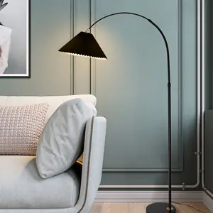 Lampadaire de luxe nordique moderne, décoration intérieure autoportante, abat-jour en papier pour salon, lampe de Table de haute qualité