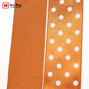 Pita Satin Putih Polkadot Kualitas Terbaik 20 Yard Per Gulung Pita Polkadot untuk Pembungkus Kado dan Dekorasi - Product Image 6