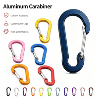 Mousqueton à ressort durable en alliage d'aluminium de 2 pouces pour laisses de chien en paracorde - Vente en gros pour les magasins de quincaillerie