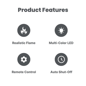 Home Air <b>Humidifier</b> with Remote Control and Scheduled Operation Function 280ml - Product Image 3