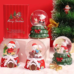 Lampe à boule de cristal sur mesure, nouveau design, globe à neige, décorations de Noël, bonhomme de neige, globe à neige - Product Image 4