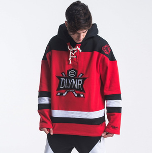 hoodie under hockey jersey