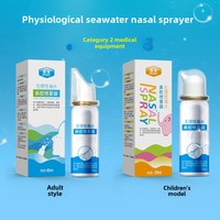Spray nasal physiologique à l'eau de mer pour adultes et enfants