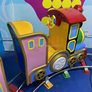 Kiddie Rides Hot Sale Theme Park Amusement Kiddie Rides Track Little Train For Indoor Game Center