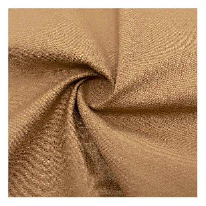 Chinese suppliers stock 97% cotton  3% spandex  high-density  high-quality satin stretch cotton pants fabric