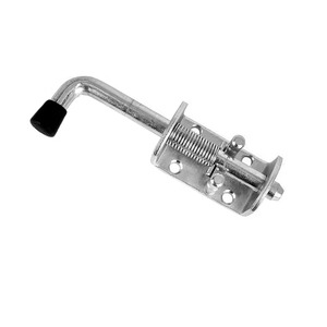 Loquet à ressort en acier au carbone pour porte <span class=keywords><strong>de</strong></span> placard, charnière <span class=keywords><strong>de</strong></span> porte, loquet à broche à ressort pour abri <span class=keywords><strong>de</strong></span> jardin, quincaillerie domestique - Product Image 3
