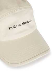 Diseñador de calidad superior Drole De Monsieur Sombrero de béisbol de algodón beige claro Gorras casuales con visera - Product Image 3