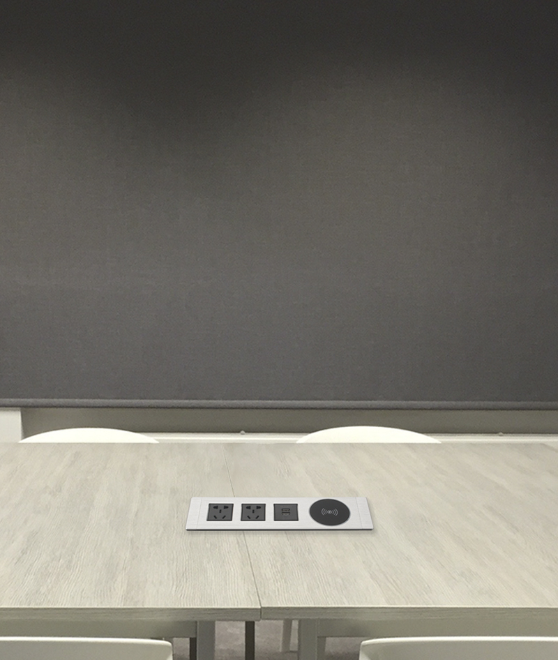 Factory Brand New Panel Power Socket With Panel Mount Ac Power Socket Under Desk Mounted Power Outlet Socket