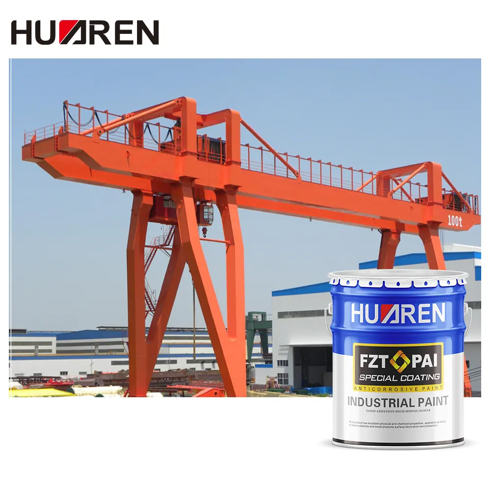 Oil Resistant Resistant Hard Film Acrylic Polyurethane Paint for Machinery