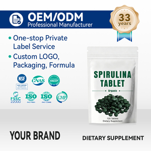 <span class=keywords><strong>Spiruline</strong></span> biologique premium OEM ODM <span class=keywords><strong>500</strong></span> mg avec vitamines et minéraux pour adultes - Product Image 1