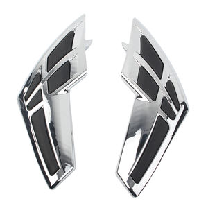 RACEPRO 2pc cromo motocicleta carenado tanque Trim <span class=keywords><strong>Goldwing</strong></span> GL 1800, 2001, 2002, 2003, 2004, 2005, 2006, 2007, <span class=keywords><strong>2008</strong></span>, 2009, 2010, 2011 ABS - Product Image 3