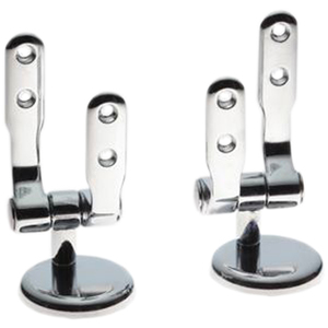 Paire de charnières universelles chromées pour papier toilette Accessoire de qualité supérieure - Product Image 2