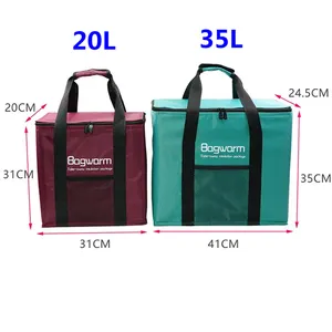 Picnic Beach Tote Large Insulation Package Ice Thermostat Bag Cooler Bag