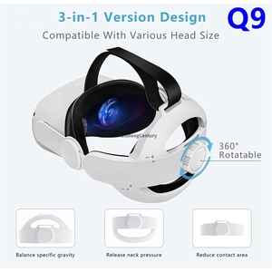 <span class=keywords><strong>Casque</strong></span> de remplacement <span class=keywords><strong>VR</strong></span> monté sur la tête adapté à Oculus Quest 2 Elite, autonomie de la batterie de 10000 mAh, bandeau électrique Meta, lunettes <span class=keywords><strong>VR</strong></span> - Product Image 6