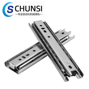Rail de glissière en acier Chunsi IDC11, 37 mm de large, rail de guidage industriel à charge moyenne pour l'automatisation - Product Image 1