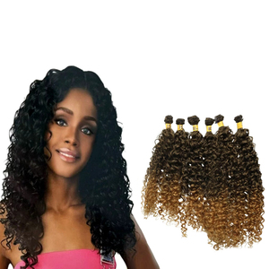 Máquina de pelo liso de fibra de alta temperatura, doble trama, Color personalizado, suave, resistente al desprendimiento, pelo hecho a mano - Product Image 3