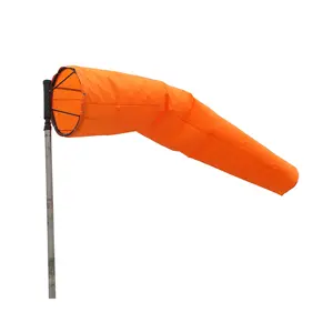 المهنية عالية الوضوح البرتقالي windsocks مصنع نوعية جيدة مطار windsock