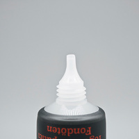 Tubos de Plástico Mate de 25 mm para Envases Cosméticos, con Boquilla, para Base de Maquillaje Líquida