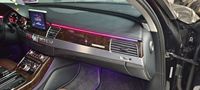 Luz Ambiental Cardoo Symphony de 64 Colores para Audi A8 D4 2010-2017, Iluminación LED Interior, Accesorios Decorativos