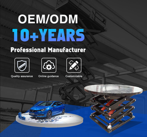 Điện nâng bảng xe hiển thị cơ giới xoay giai đoạn Nâng Nền tảng/Thủy lực tròn vòng quay giai đoạn - Product Image 2