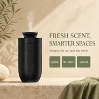 Diffuseur d'arômes pour voiture, diffuseur de parfum sans eau, 20 ml, diffuseur de parfum pour l'intérieur de la voiture