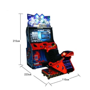 เครื่องเกมแข่งรถมอเตอร์ไซค์สำหรับผู้ใหญ่ FF แบบอาร์เคด ขนาดใหญ่ ใช้เหรียญ พร้อมการรับประกัน - Product Image 3