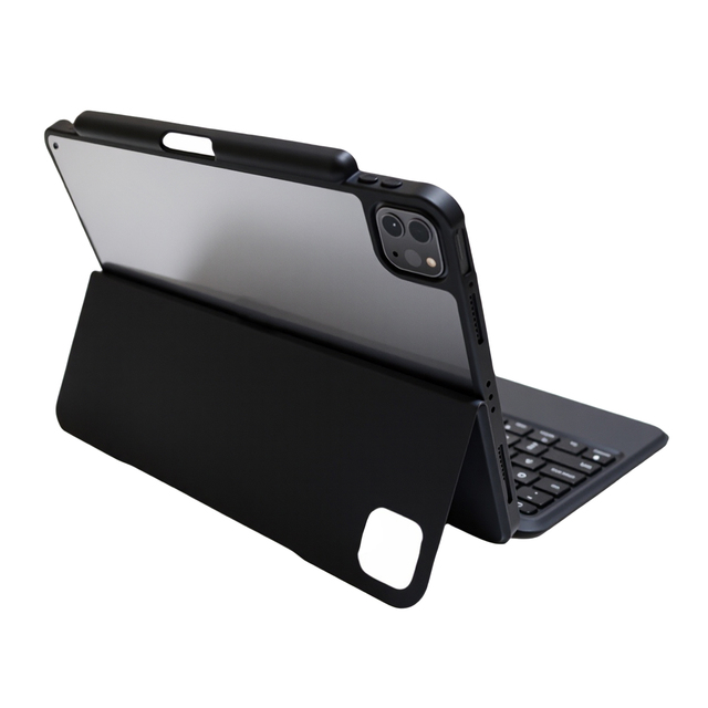 Portable Wireless Backlight Keyboard Case for iPad 10.9 11, Strong Magnetic Backplate Freely Switch View