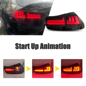 HCMOTIONZ 2003-2009 Lexus RX300 RX350 Harrier Faros Traseros LED Giro Secuencial Animación Welcome Ahumado Par - Product Image 4