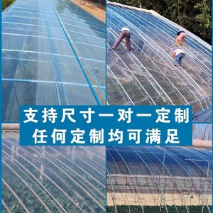 Pe Drip Free Film 0.1Mm Thick Crystal Clear High Transmittance For Vegetable Greenhouse - Product Image 2