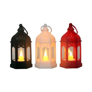 Décorations lumineuses LED d'intérieur, Noël, Ramadan, support de bougie en plastique avec flammes décoratives pour la décoration d'éclairage domestique - Product Image 4