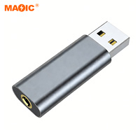 USB'den 3,5 mm'ye Tek Jak Ses Kartı Kulaklık ve Mikrofon Kombinasyonu Harici Ses Kartı