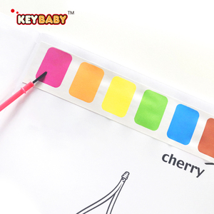 Keybaby定制2025批发儿童水彩画涂鸦绘图板婴儿着色绘图本玩具在中国 - Product Image 6